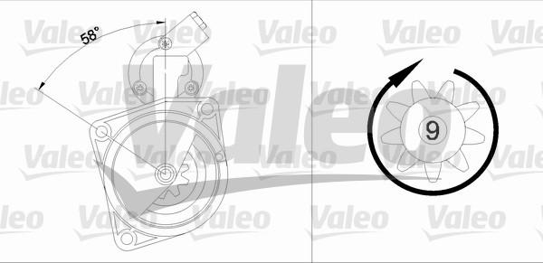 Valeo 436028 - Démarreur cwaw.fr