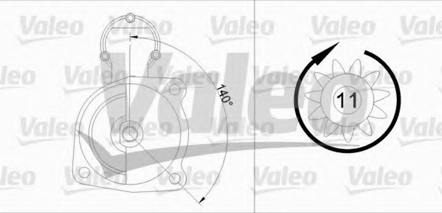 Valeo 436075 - Démarreur cwaw.fr