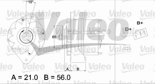 Valeo 436194 - Alternateur cwaw.fr