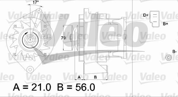 Valeo 436197 - Alternateur cwaw.fr