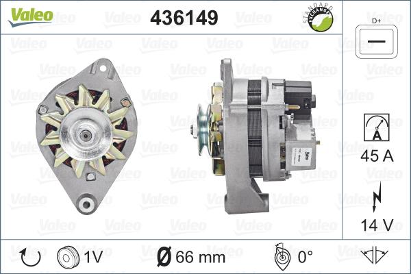 Valeo 436149 - Alternateur cwaw.fr