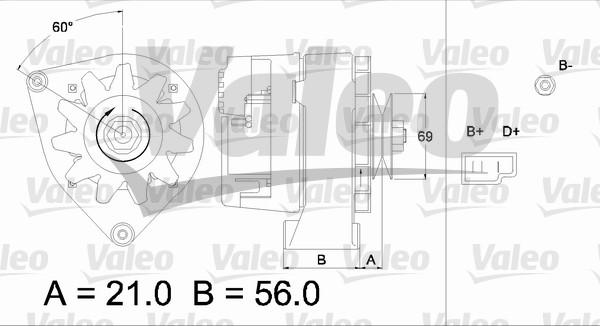 Valeo 436146 - Alternateur cwaw.fr