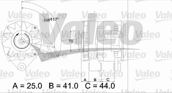 Valeo 436147 - Alternateur cwaw.fr