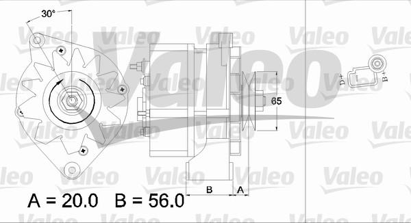 Valeo 436159 - Alternateur cwaw.fr