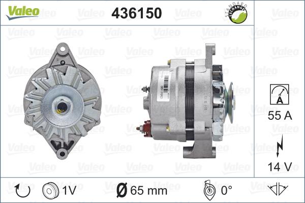 Valeo 436150 - Alternateur cwaw.fr