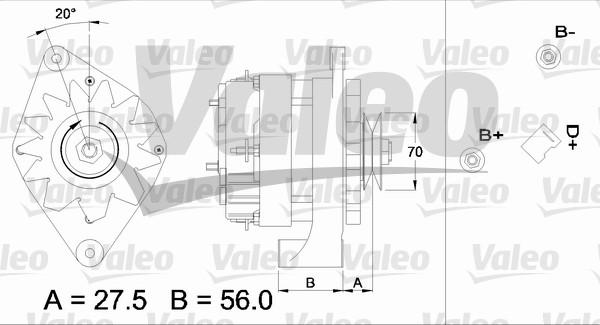 Valeo 436161 - Alternateur cwaw.fr