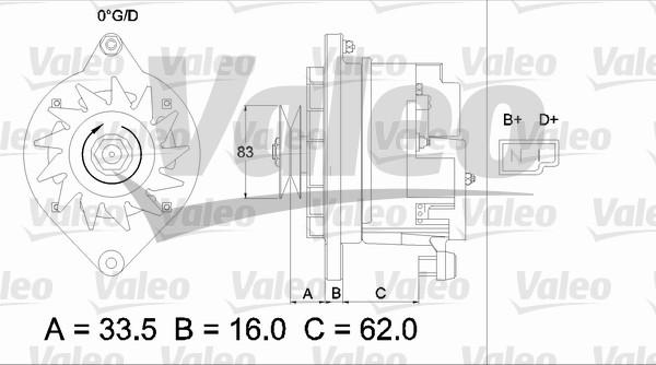 Valeo 436109 - Alternateur cwaw.fr