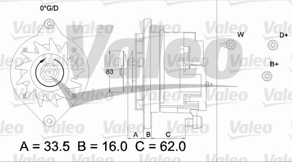 Valeo 436105 - Alternateur cwaw.fr