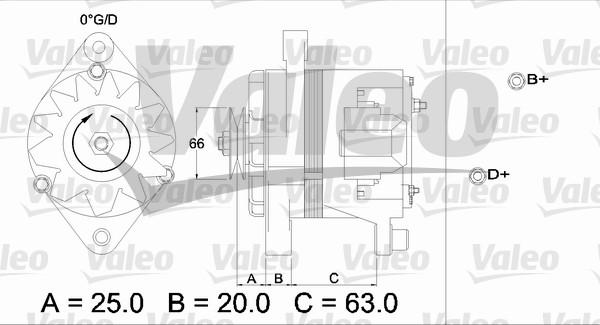 Valeo 436103 - Alternateur cwaw.fr