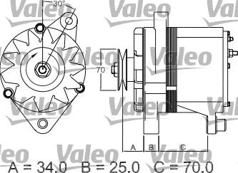 Valeo 436117 - Alternateur cwaw.fr