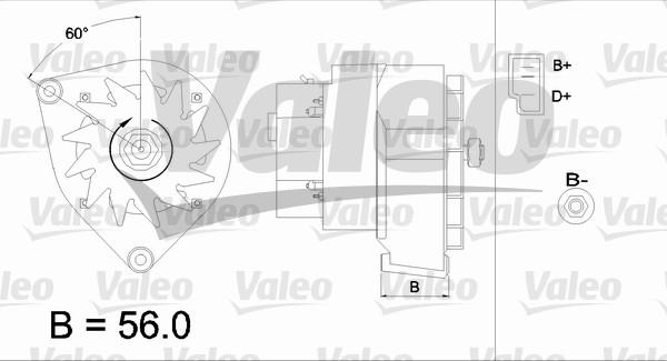 Valeo 436127 - Alternateur cwaw.fr