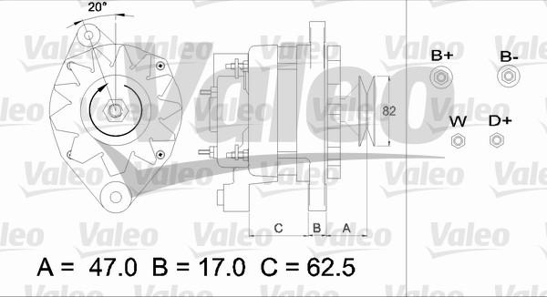 Valeo 436394 - Alternateur cwaw.fr