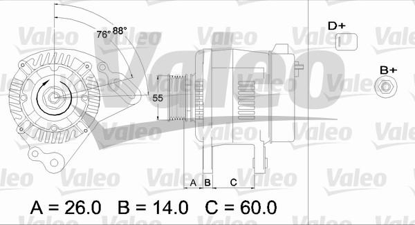 Valeo 436364 - Alternateur cwaw.fr