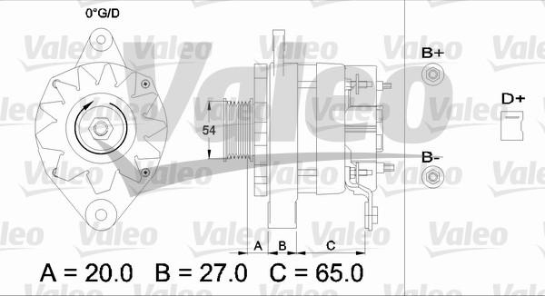 Valeo 436309 - Alternateur cwaw.fr