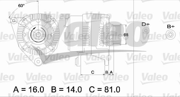 Valeo 436389 - Alternateur cwaw.fr