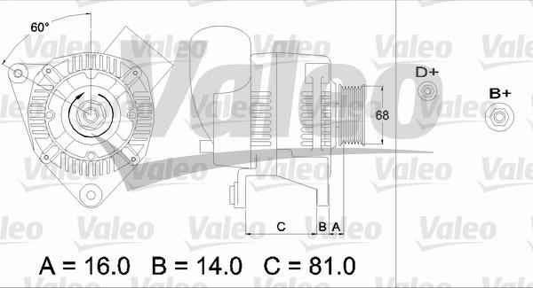 Valeo 436388 - Alternateur cwaw.fr