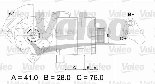 Valeo 436334 - Alternateur cwaw.fr