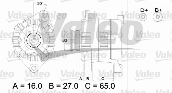 Valeo 436336 - Alternateur cwaw.fr