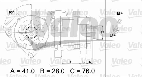 Valeo 436333 - Alternateur cwaw.fr