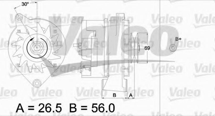 Valeo 436321 - Alternateur cwaw.fr