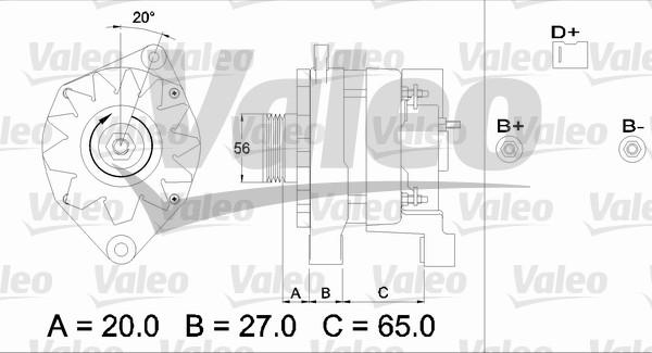 Valeo 436322 - Alternateur cwaw.fr