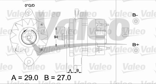 Valeo 436374 - Alternateur cwaw.fr