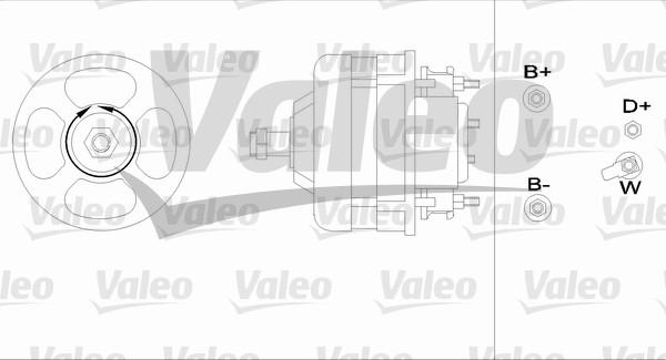 Valeo 436376 - Alternateur cwaw.fr