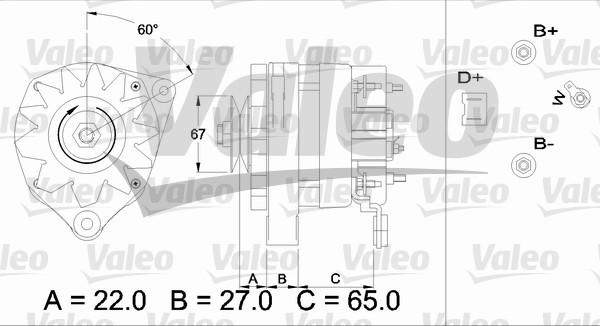 Valeo 436249 - Alternateur cwaw.fr