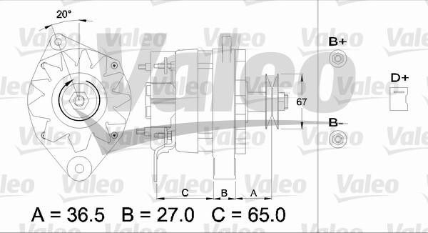 Valeo 436246 - Alternateur cwaw.fr