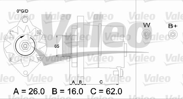 Valeo 436241 - Alternateur cwaw.fr