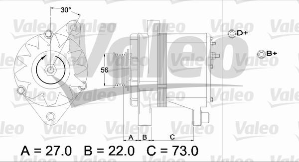 Valeo 436242 - Alternateur cwaw.fr