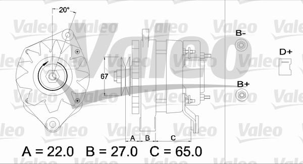 Valeo 436247 - Alternateur cwaw.fr