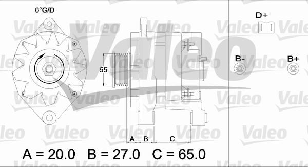 Valeo 436254 - Alternateur cwaw.fr