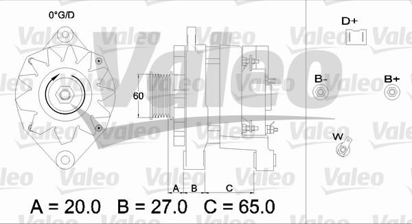 Valeo 436256 - Alternateur cwaw.fr