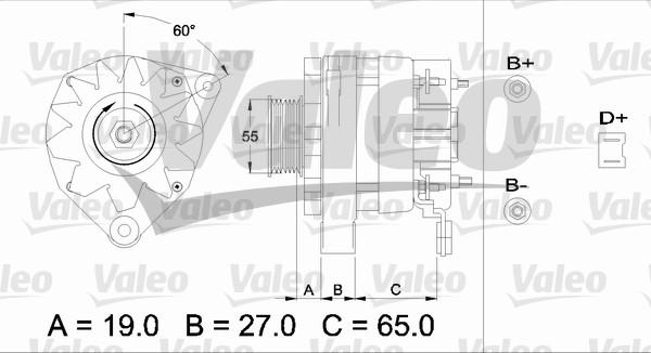 Valeo 436253 - Alternateur cwaw.fr