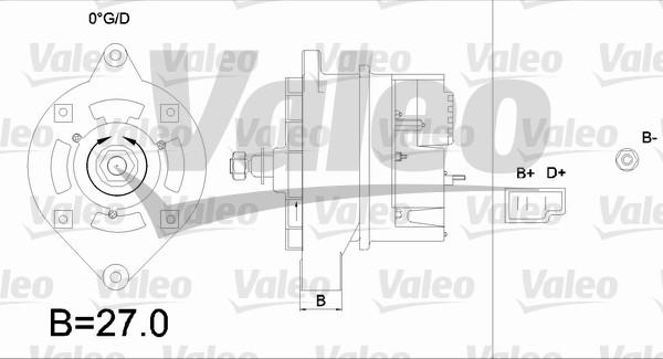 Valeo 436264 - Alternateur cwaw.fr