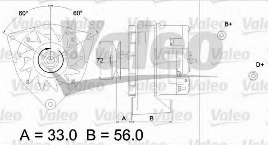 Valeo 436 266 - Alternateur cwaw.fr