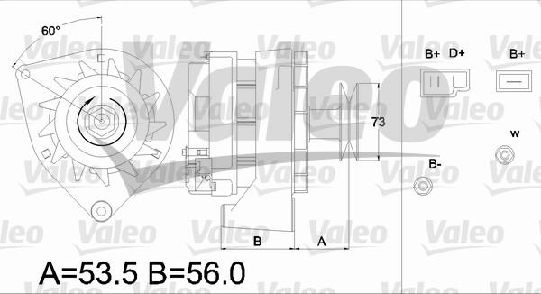 Valeo 436208 - Alternateur cwaw.fr