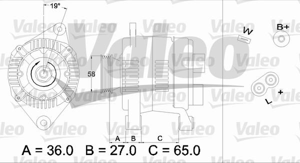 Valeo 436285 - Alternateur cwaw.fr