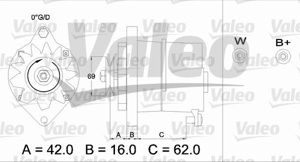 Valeo 436239 - Alternateur cwaw.fr