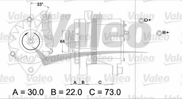 Valeo 436235 - Alternateur cwaw.fr