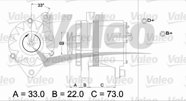 Valeo 436236 - Alternateur cwaw.fr