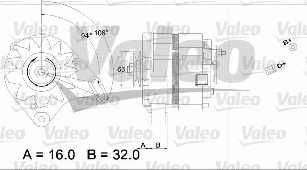 Valeo 436230 - Alternateur cwaw.fr