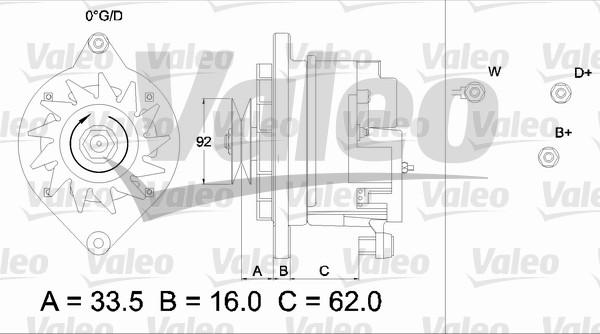 Valeo 436237 - Alternateur cwaw.fr