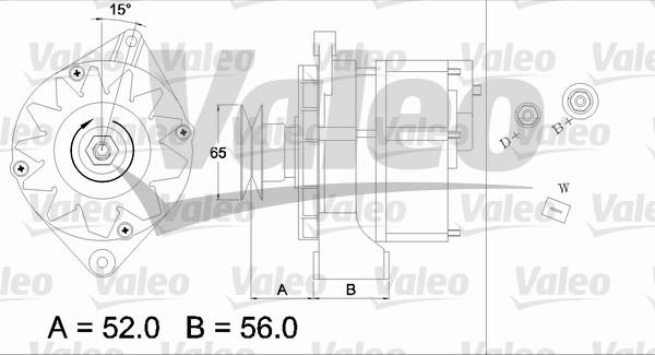 Valeo 436225 - Alternateur cwaw.fr