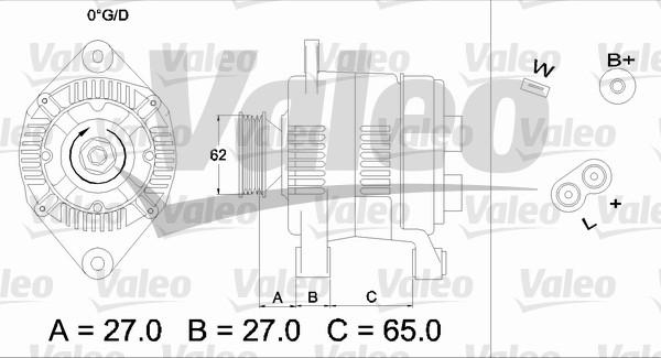 Valeo 436279 - Alternateur cwaw.fr