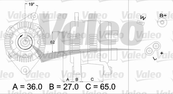 Valeo 436276 - Alternateur cwaw.fr