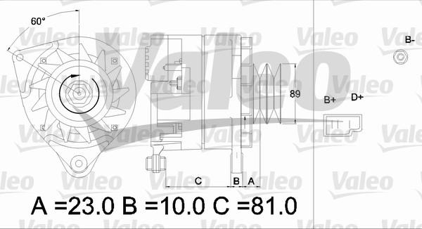 Valeo 436273 - Alternateur cwaw.fr