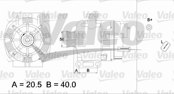 Valeo 436750 - Alternateur cwaw.fr