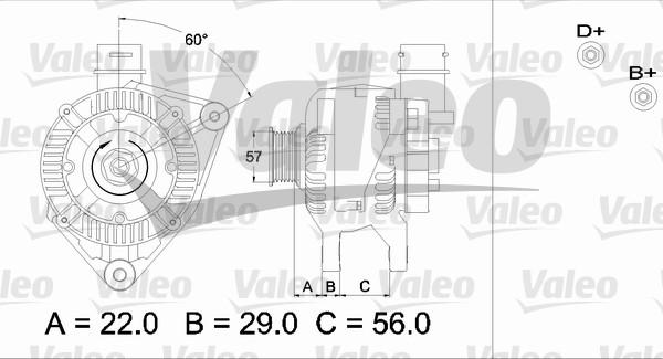 Valeo 436751 - Alternateur cwaw.fr